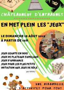 Affiche de la journée En met plein les Jeux