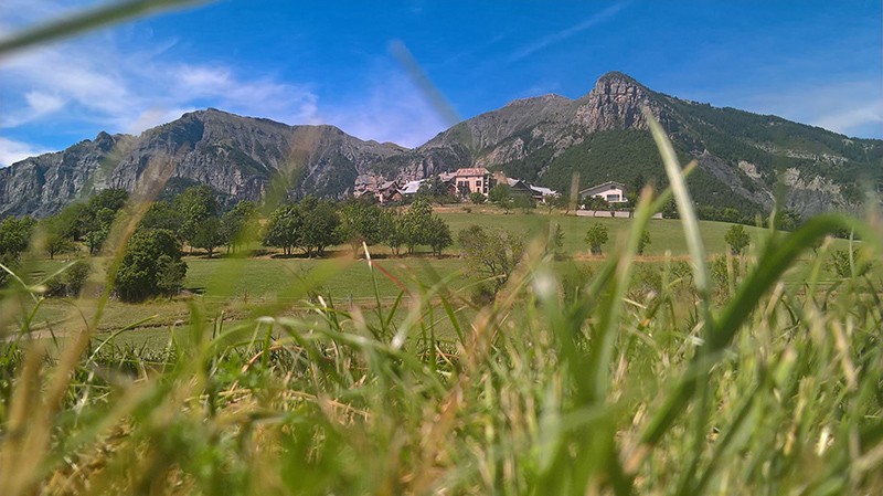 Vue estivale du village, août 2016