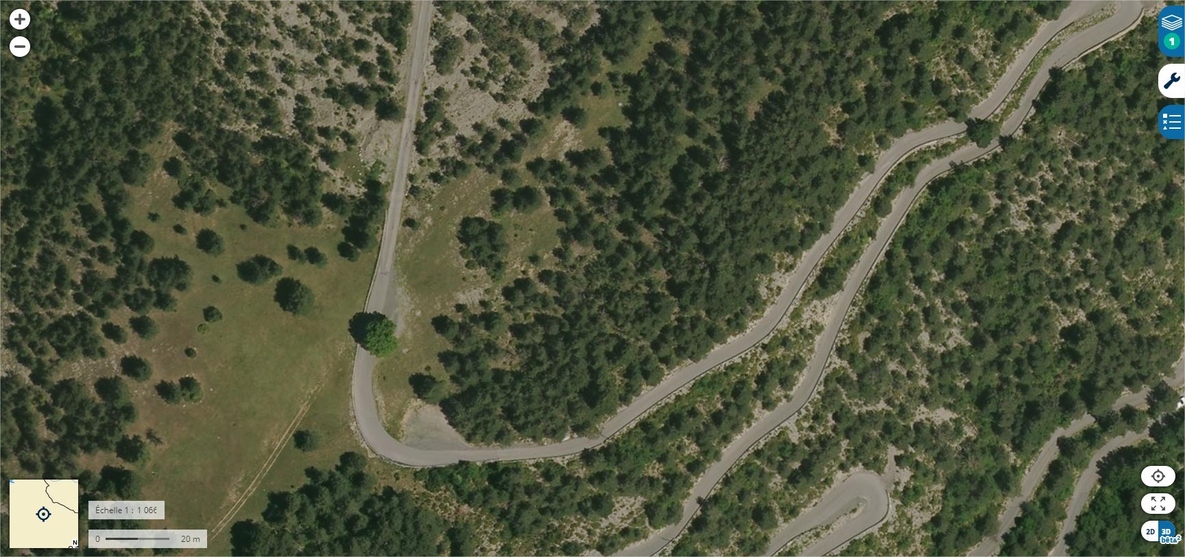 Mise en place des barrières de Coni